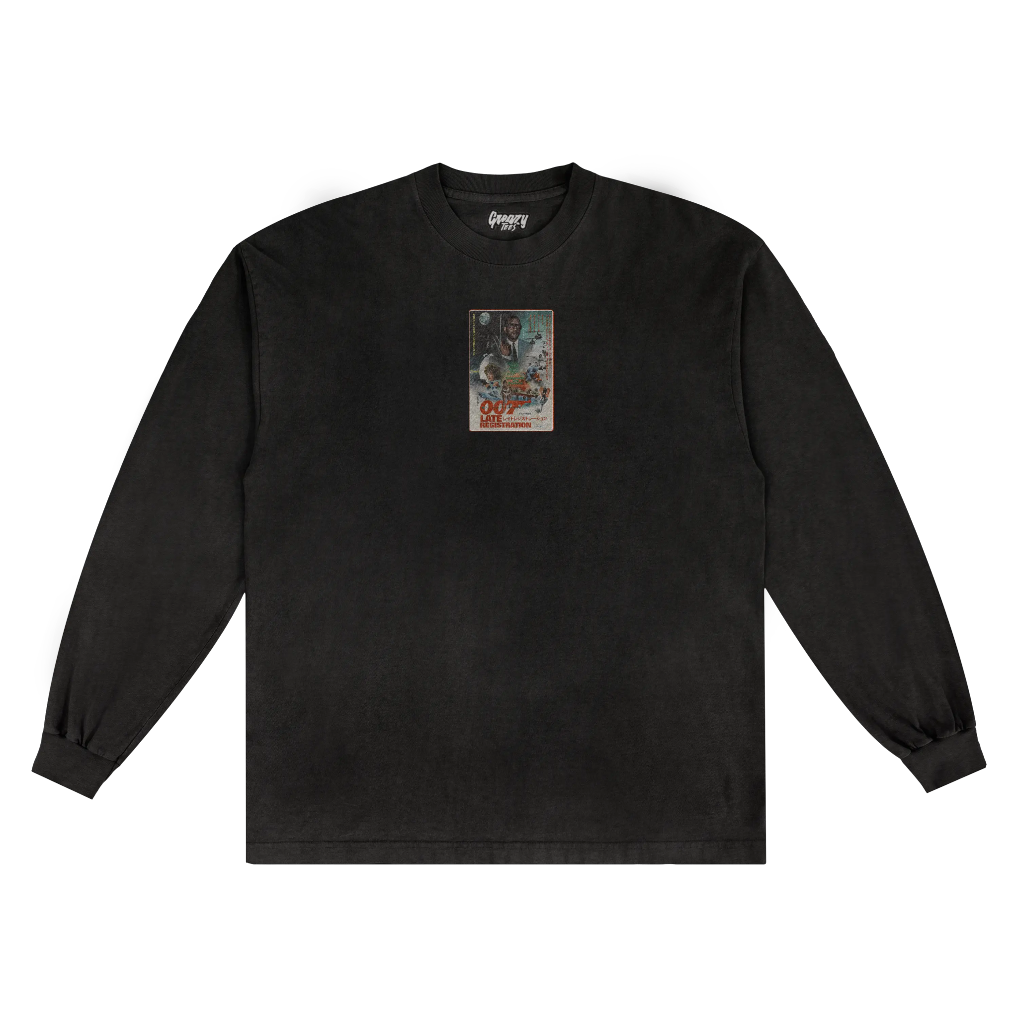 Kanye West Diamonds Long Sleeved Tee - Greazy Tees