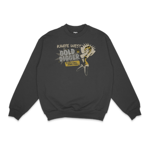 Kanye West Gold Digger Crewneck Sweatshirt - Greazy Tees