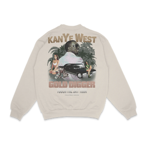 Kanye West Gold Digger Crewneck Sweatshirt - Greazy Tees