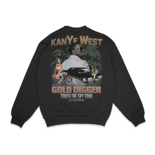 Kanye West Gold Digger Crewneck Sweatshirt - Greazy Tees