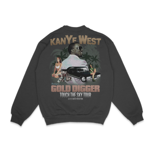 Kanye West Gold Digger Crewneck Sweatshirt - Greazy Tees