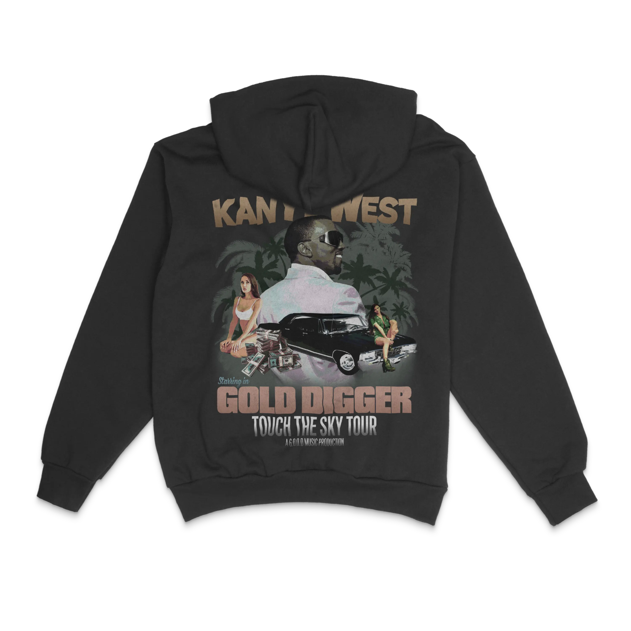 Kanye West Gold Digger Hoody - Greazy Tees