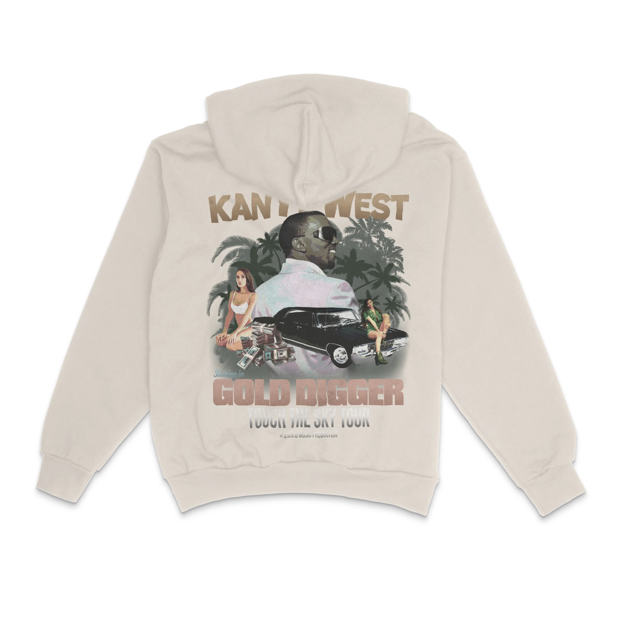 Kanye West Gold Digger Hoody - Greazy Tees