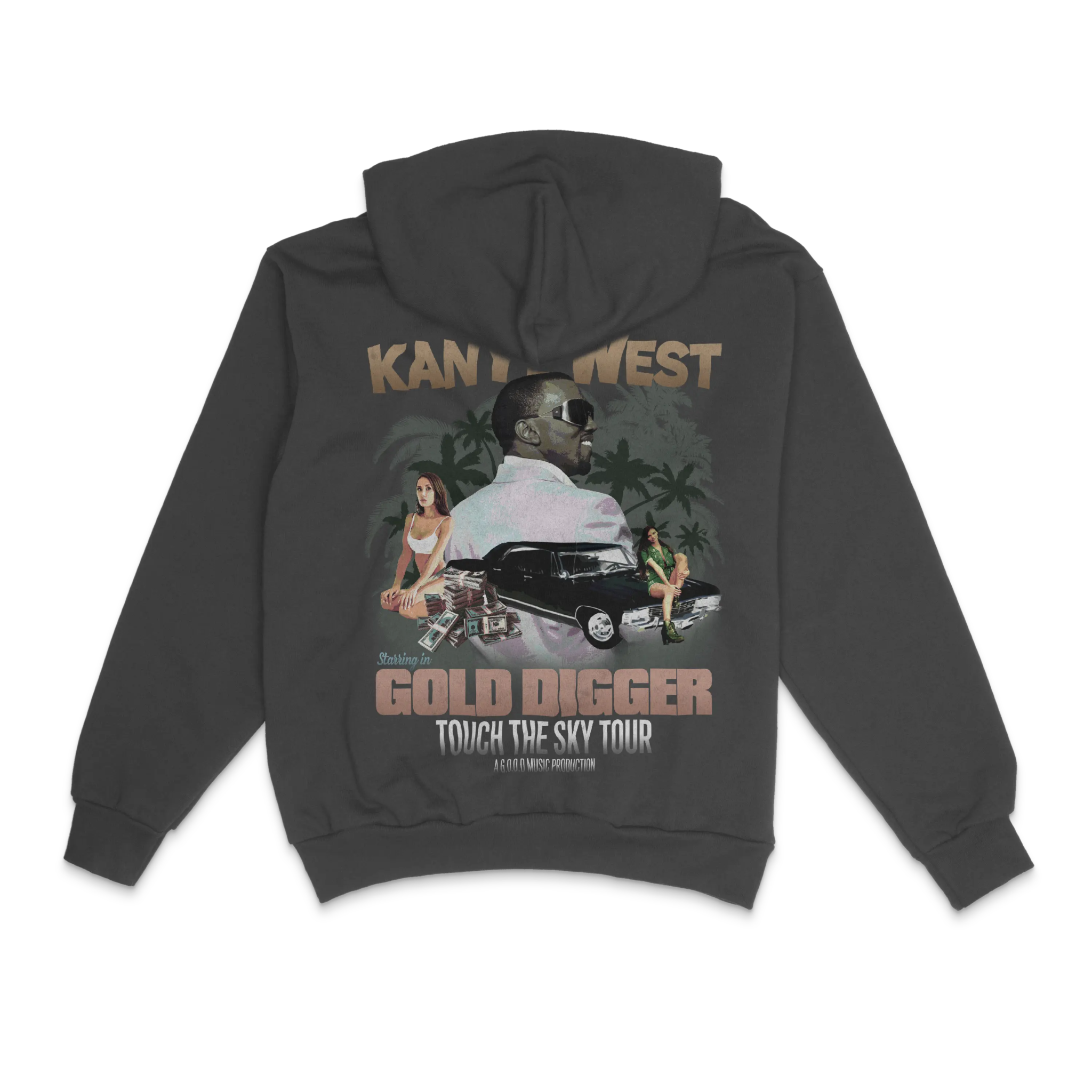 Kanye West Gold Digger Hoody - Greazy Tees