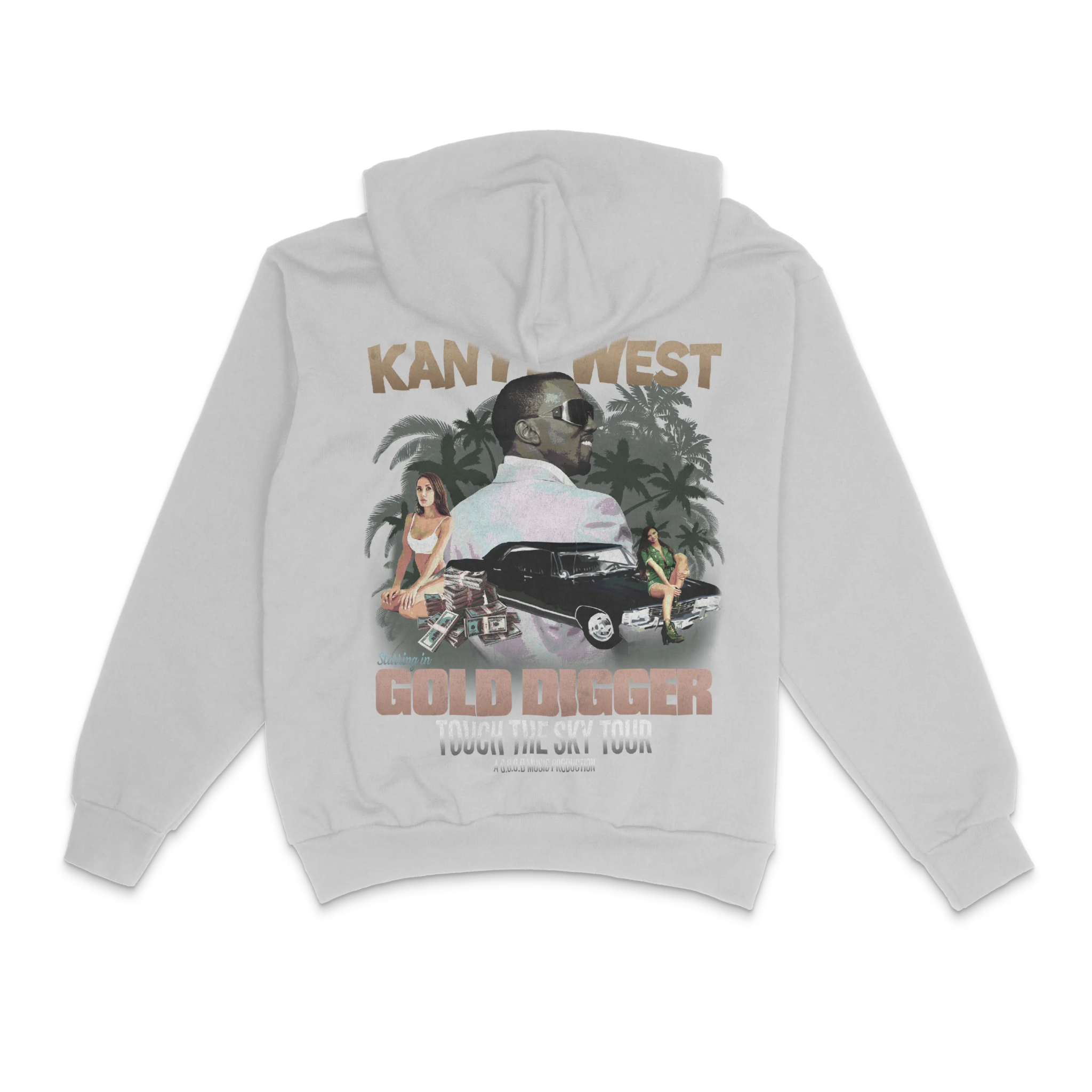 Kanye West Gold Digger Hoody - Greazy Tees