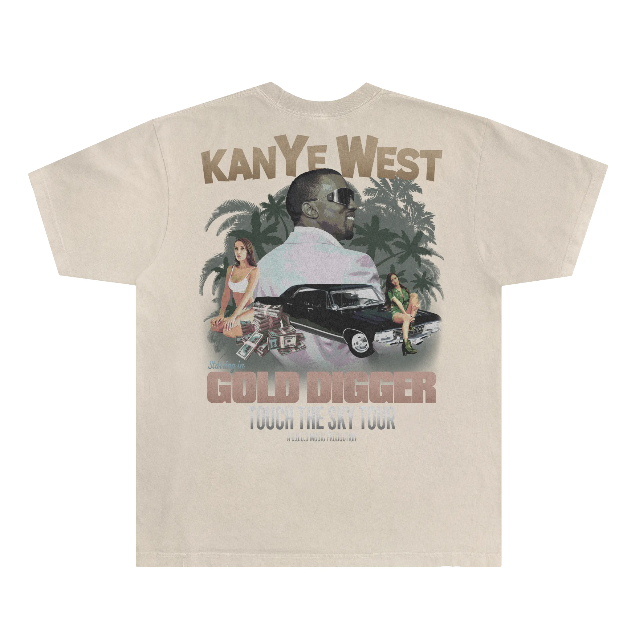 Kanye West Gold Digger Tee - Greazy Tees