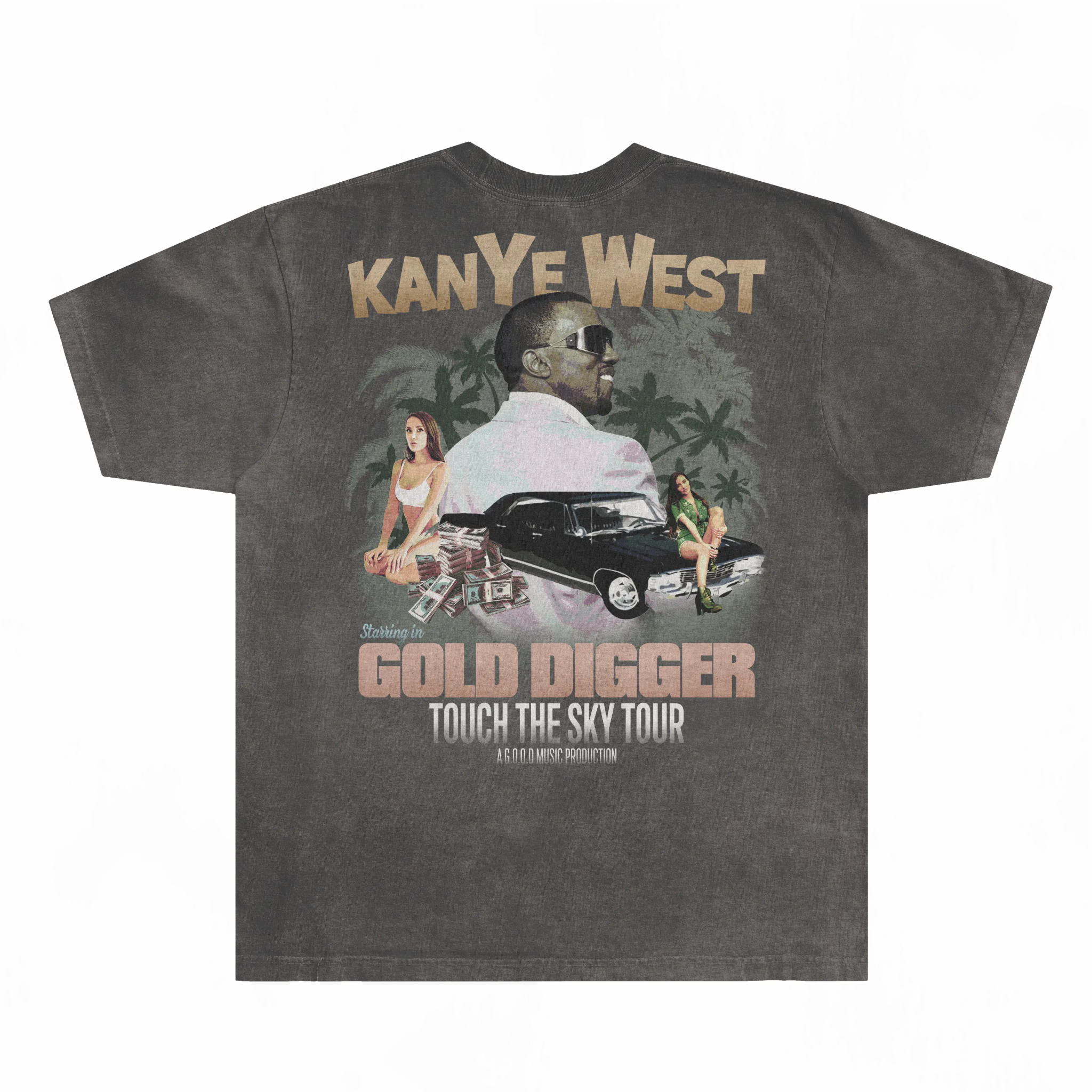 Kanye West Gold Digger Tee - Greazy Tees