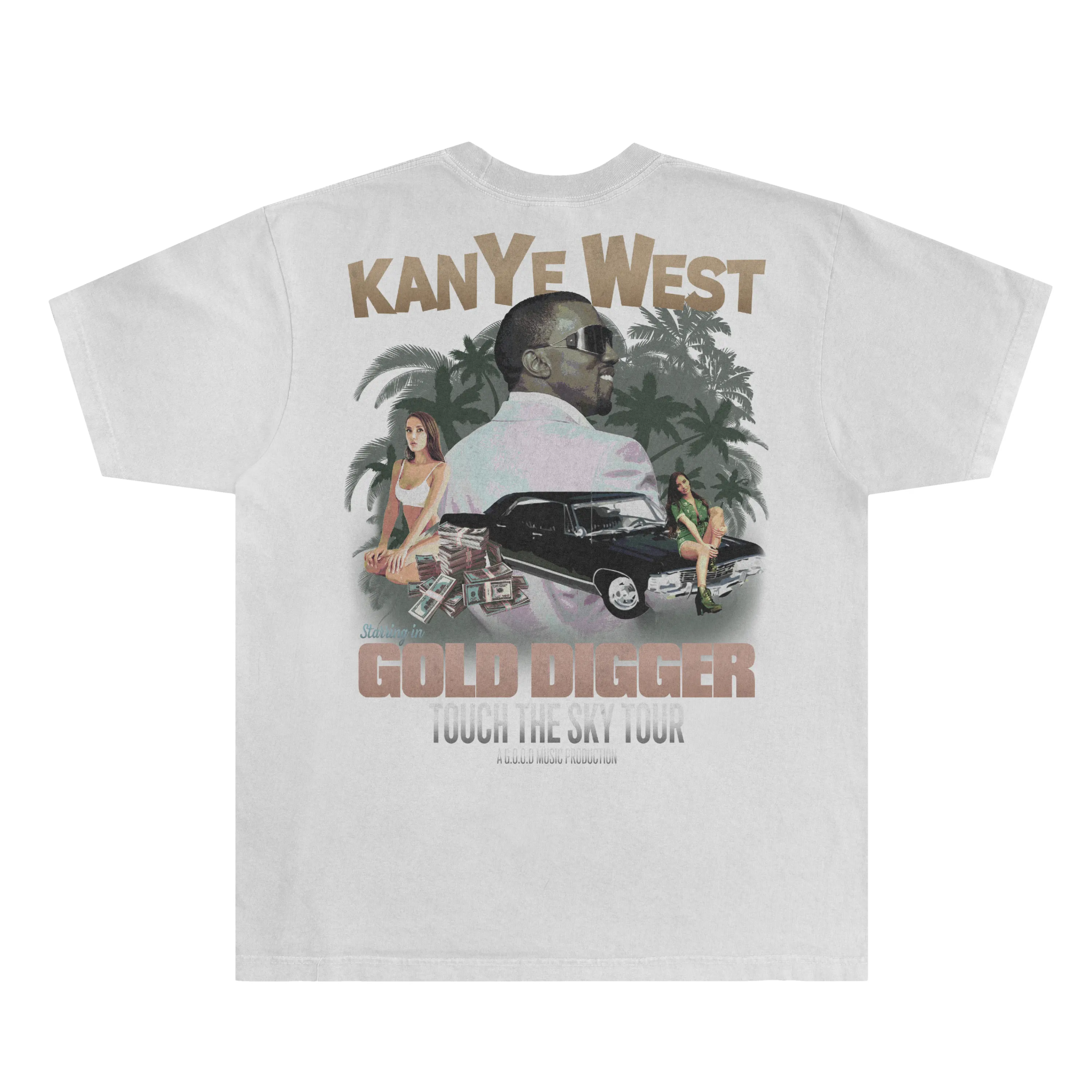 Kanye West Gold Digger Tee - Greazy Tees