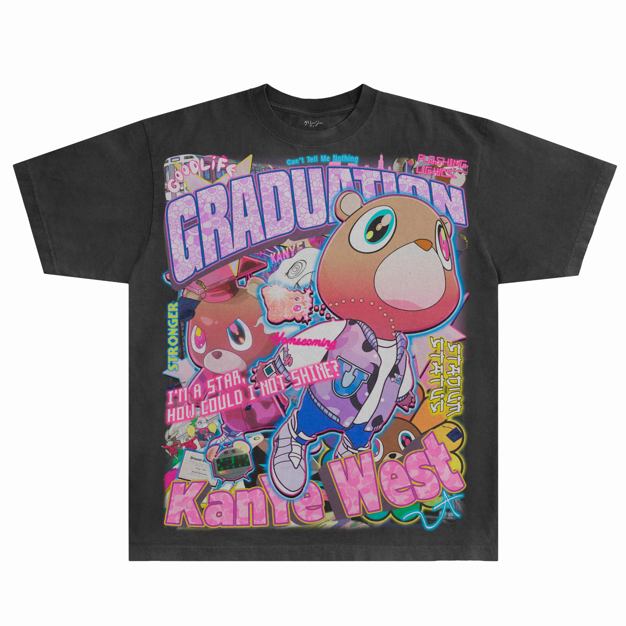 Kanye West Graduation Tee - Greazy Tees