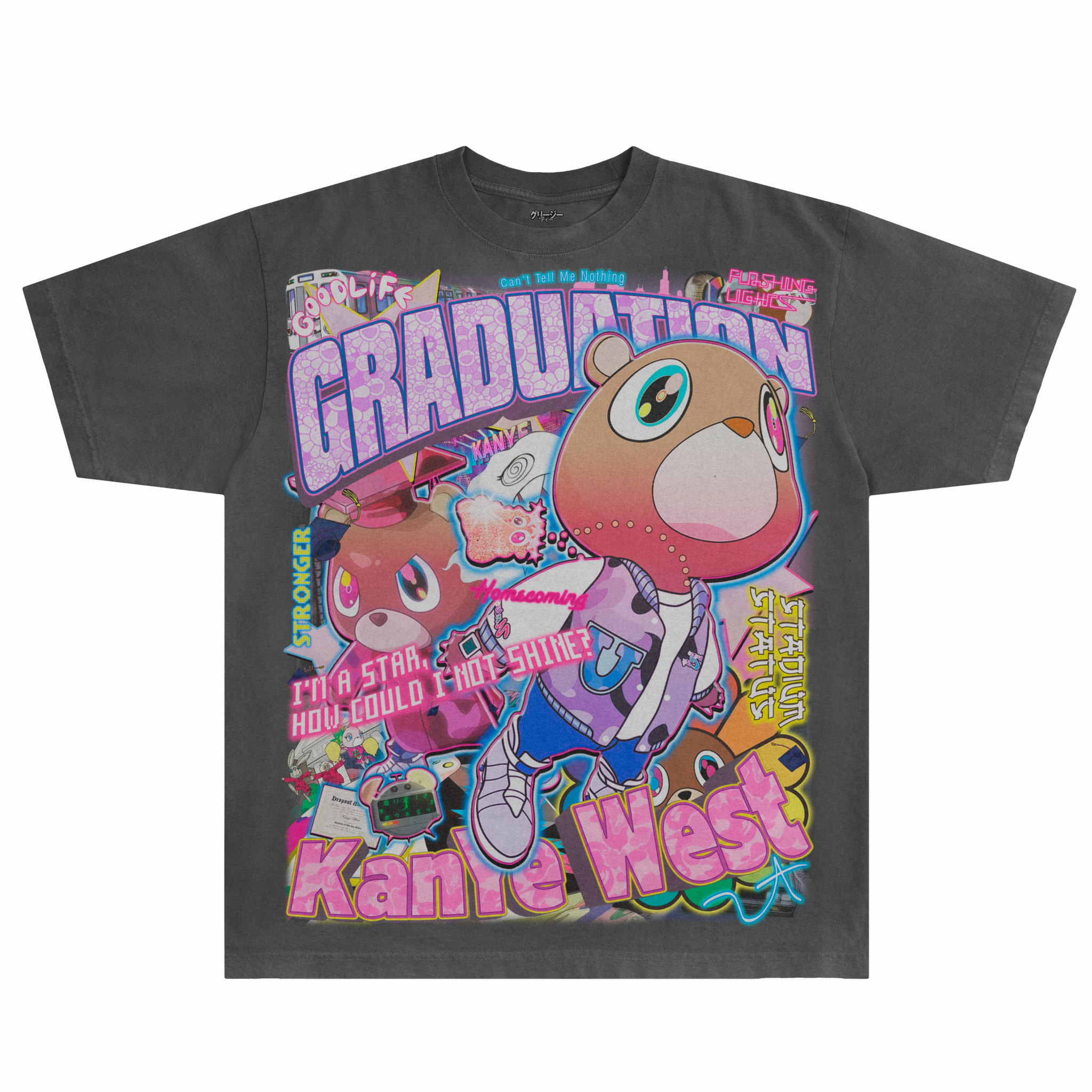 Kanye West Graduation Tee - Greazy Tees