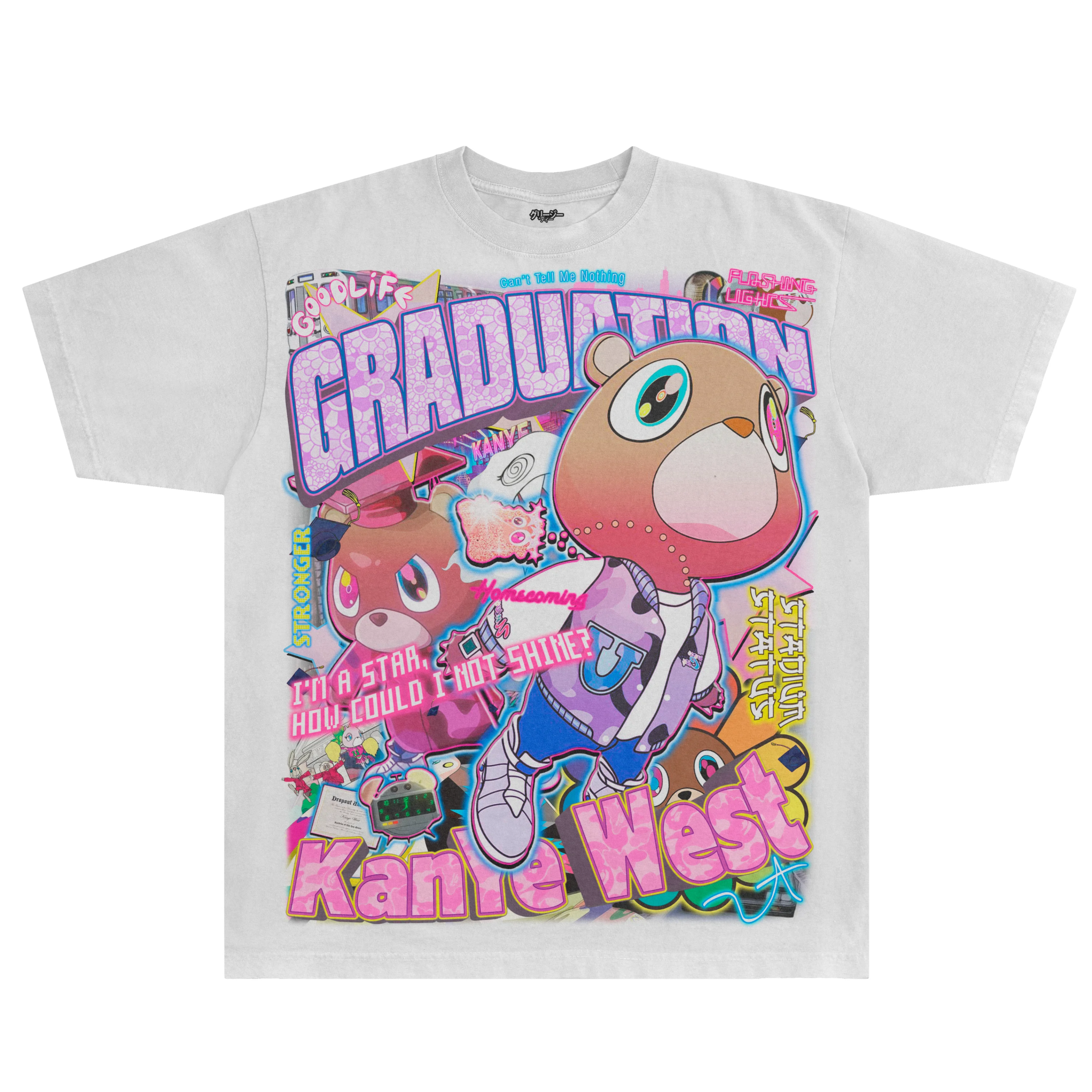 Kanye West Graduation Tee - Greazy Tees