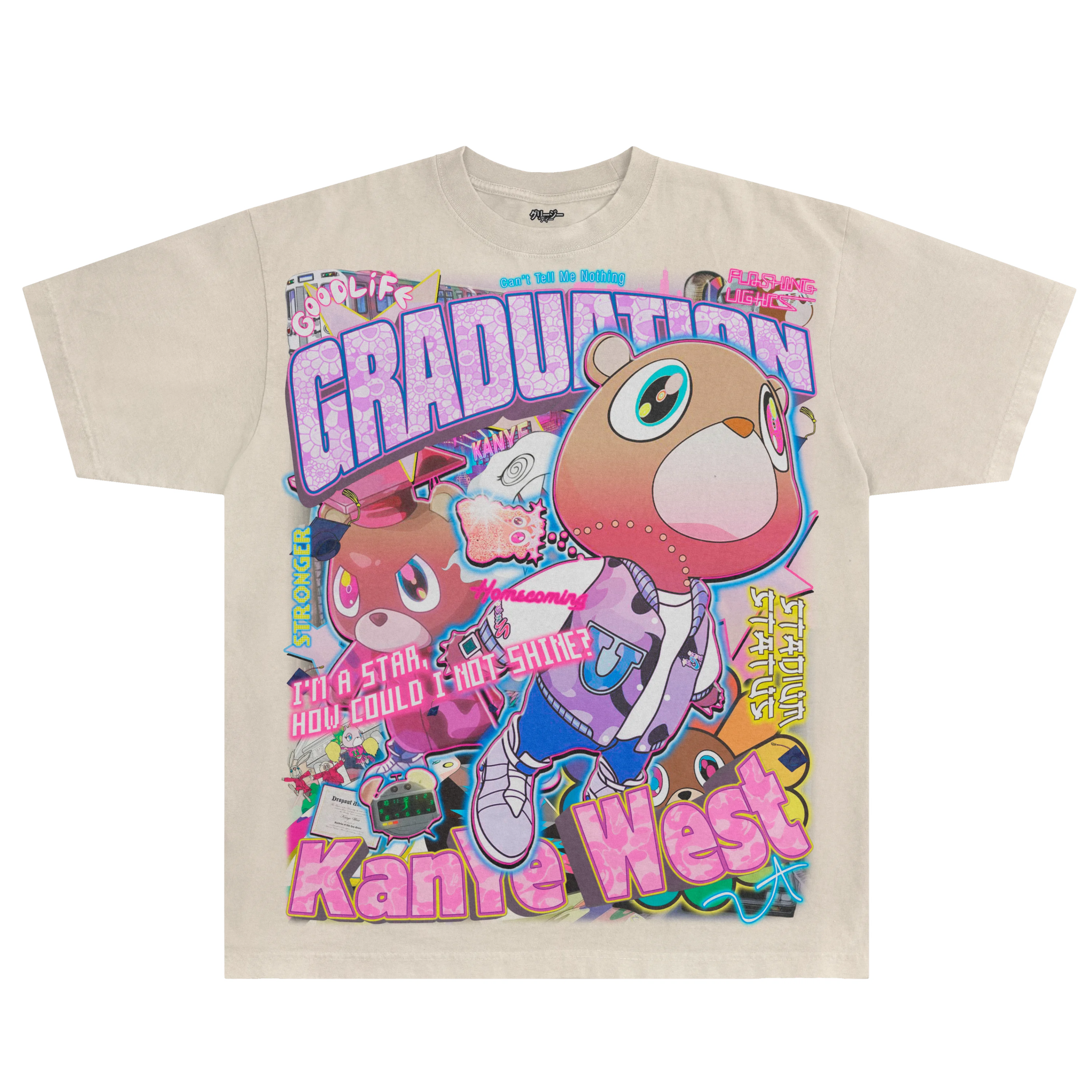 Kanye West Graduation Tee - Greazy Tees