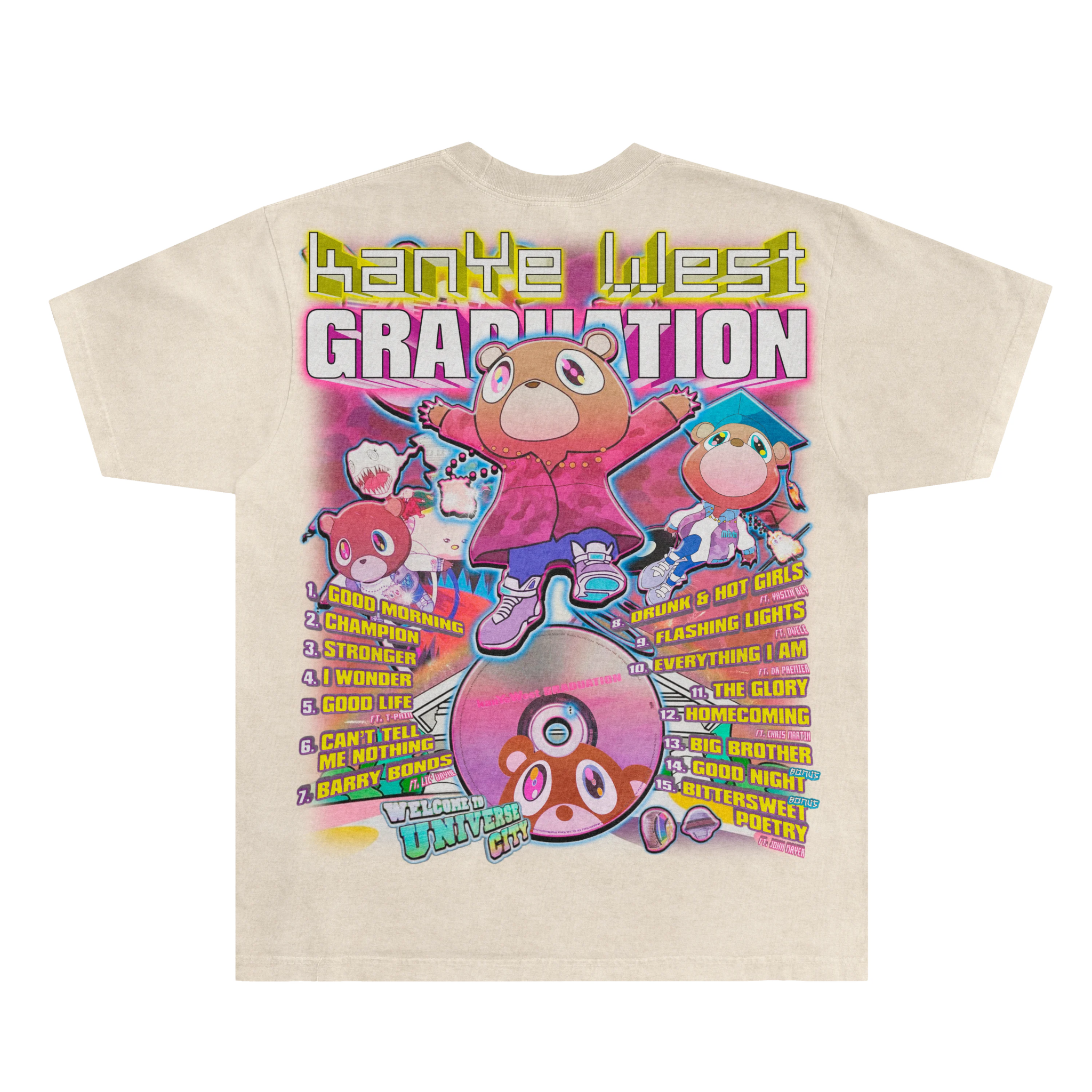 Kanye West Graduation Tee - Greazy Tees