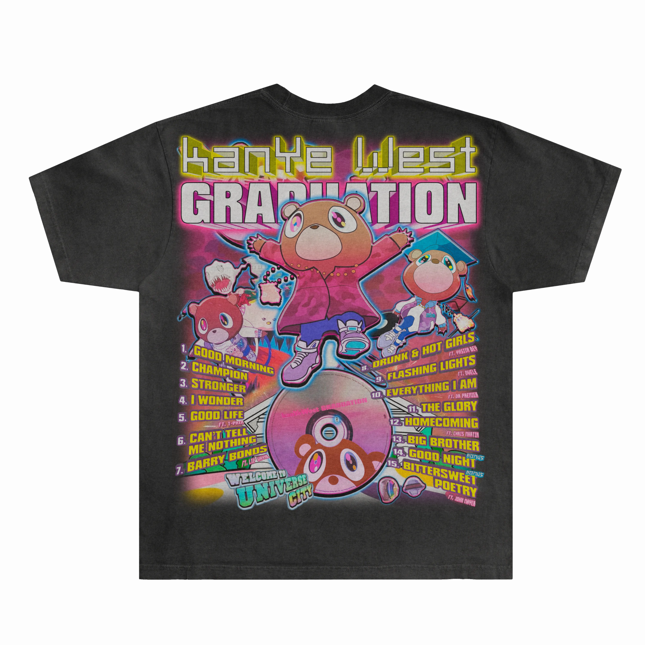 Kanye West Graduation Tee - Greazy Tees