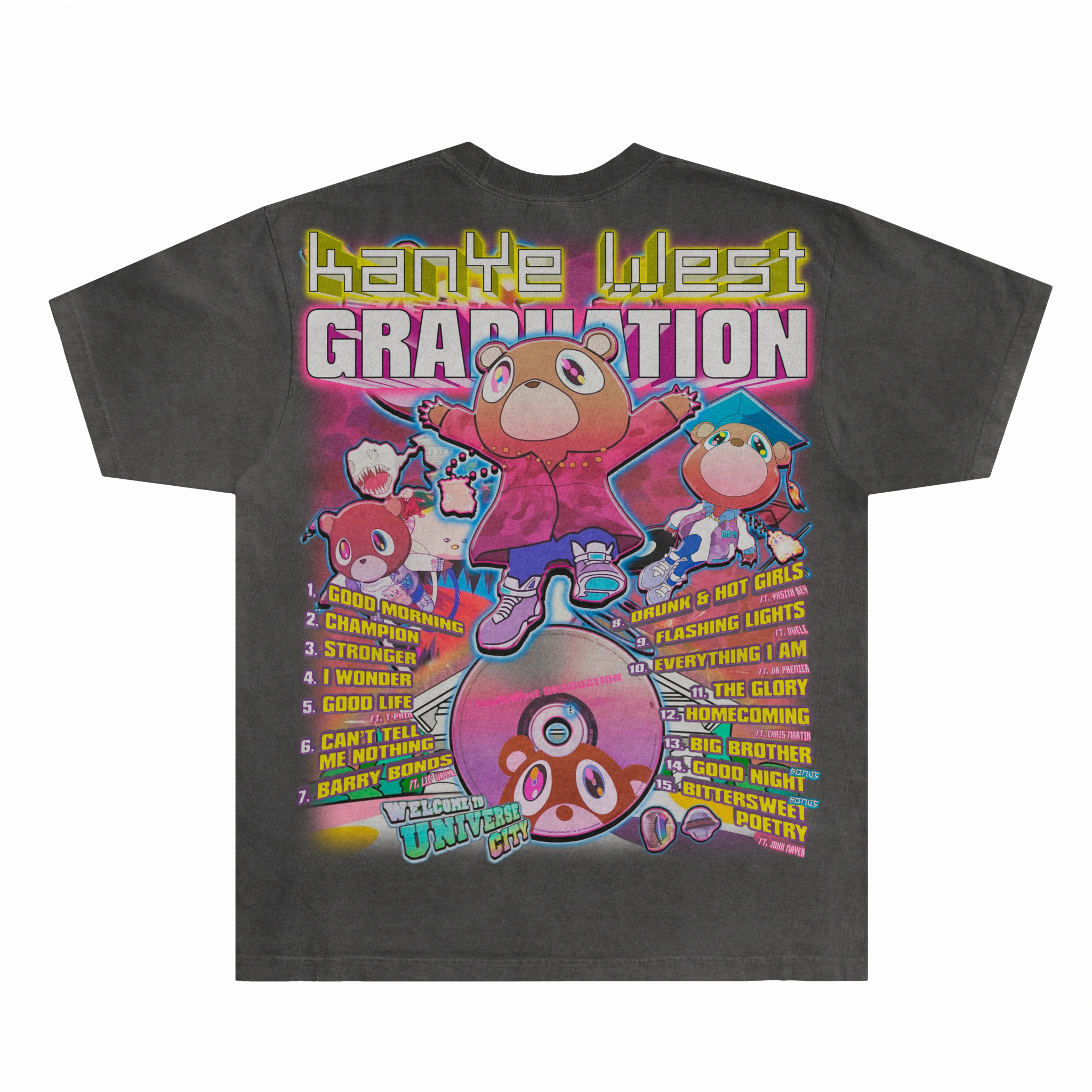 Kanye West Graduation Tee - Greazy Tees