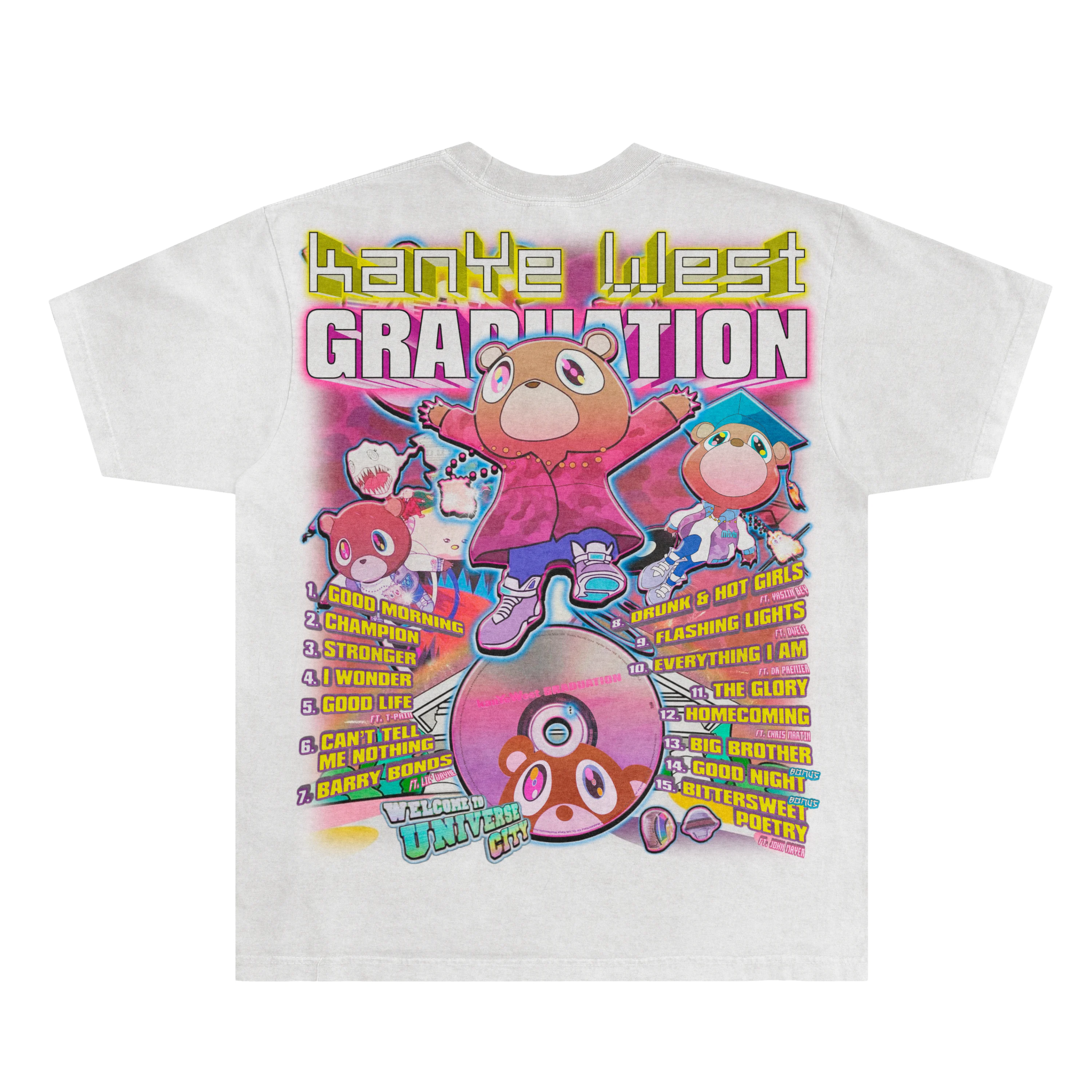 Kanye West Graduation Tee - Greazy Tees