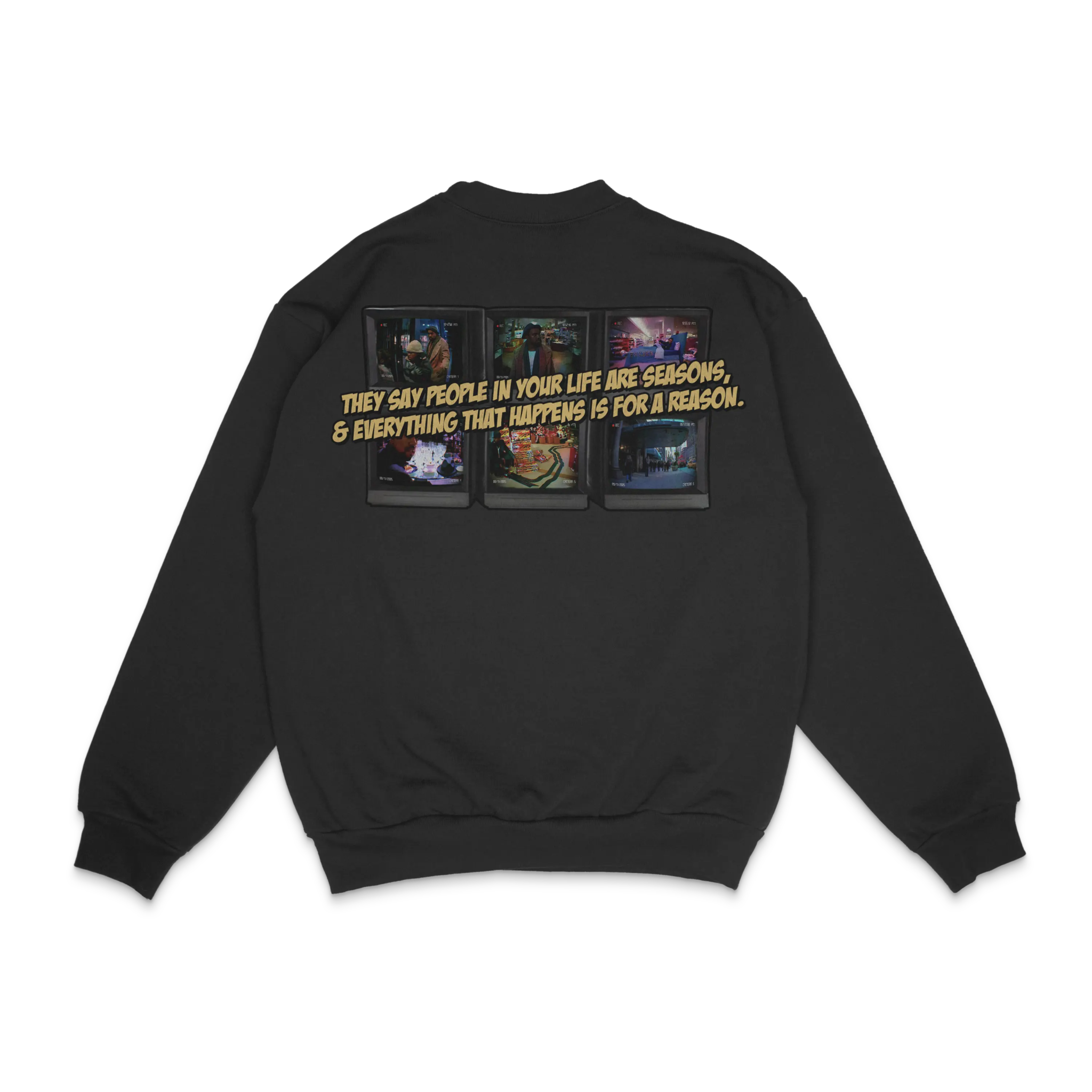 Kanye West Heard 'Em Say Crewneck Sweatshirt - Greazy Tees