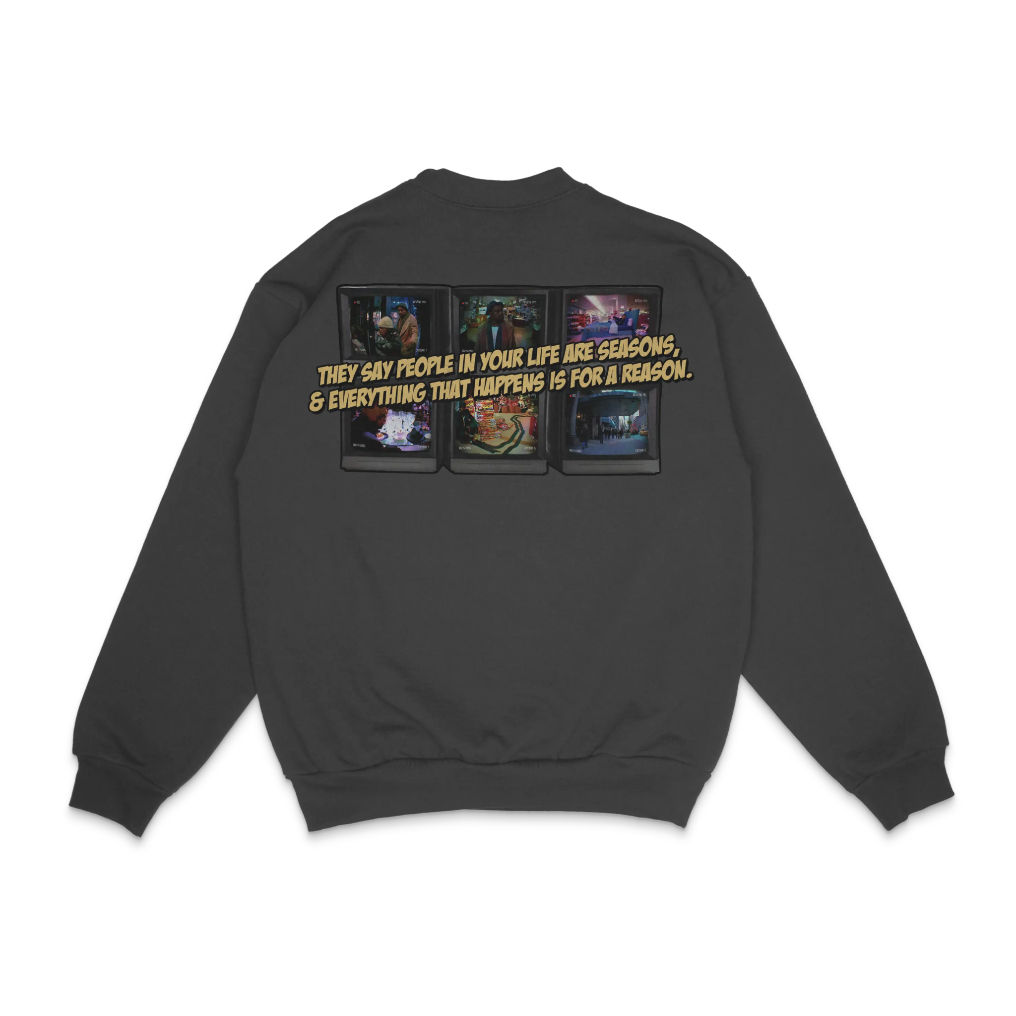 Kanye West Heard 'Em Say Crewneck Sweatshirt - Greazy Tees