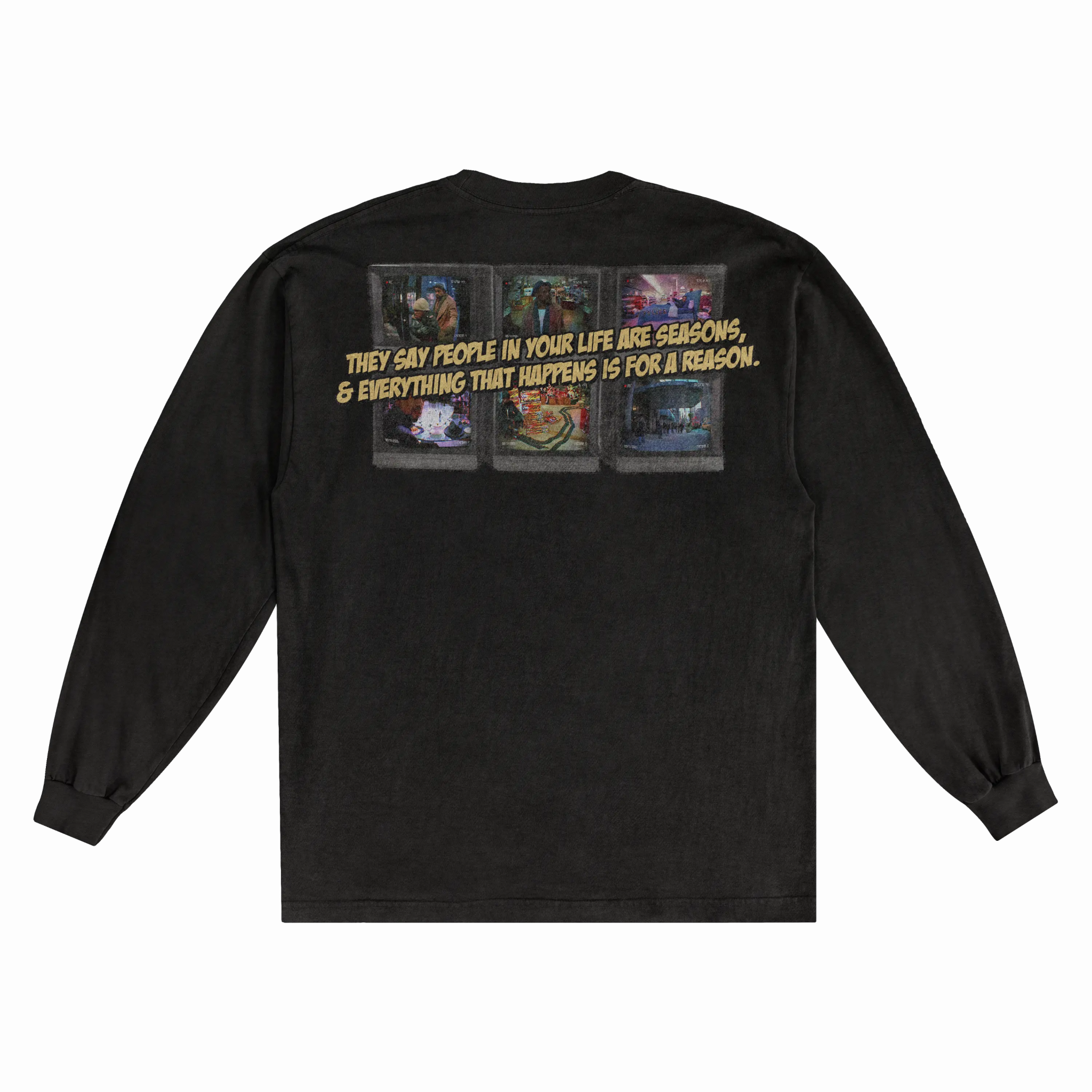 Kanye West Heard 'Em Say Long Sleeved Tee - Greazy Tees