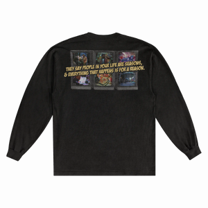 Kanye West Heard 'Em Say Long Sleeved Tee - Greazy Tees