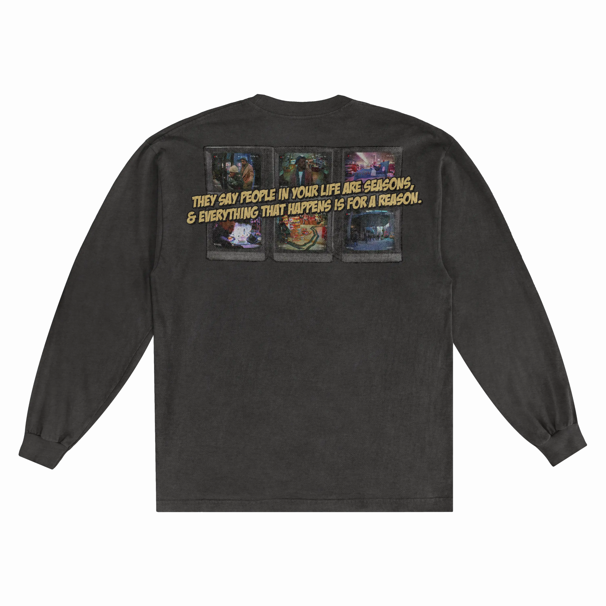 Kanye West Heard 'Em Say Long Sleeved Tee - Greazy Tees