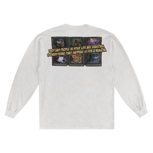 Kanye West Heard 'Em Say Long Sleeved Tee - Greazy Tees