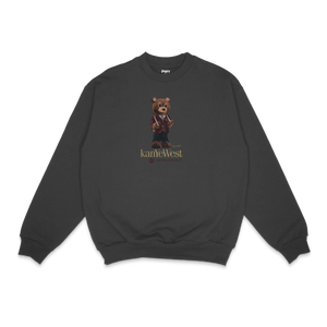 Kanye West Late Reg Polo Bear Crewneck Sweatshirt - Greazy Tees