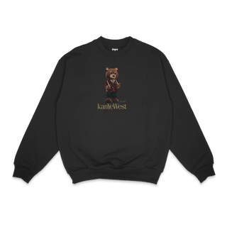 Kanye West Late Reg Polo Bear Crewneck Sweatshirt - Greazy Tees