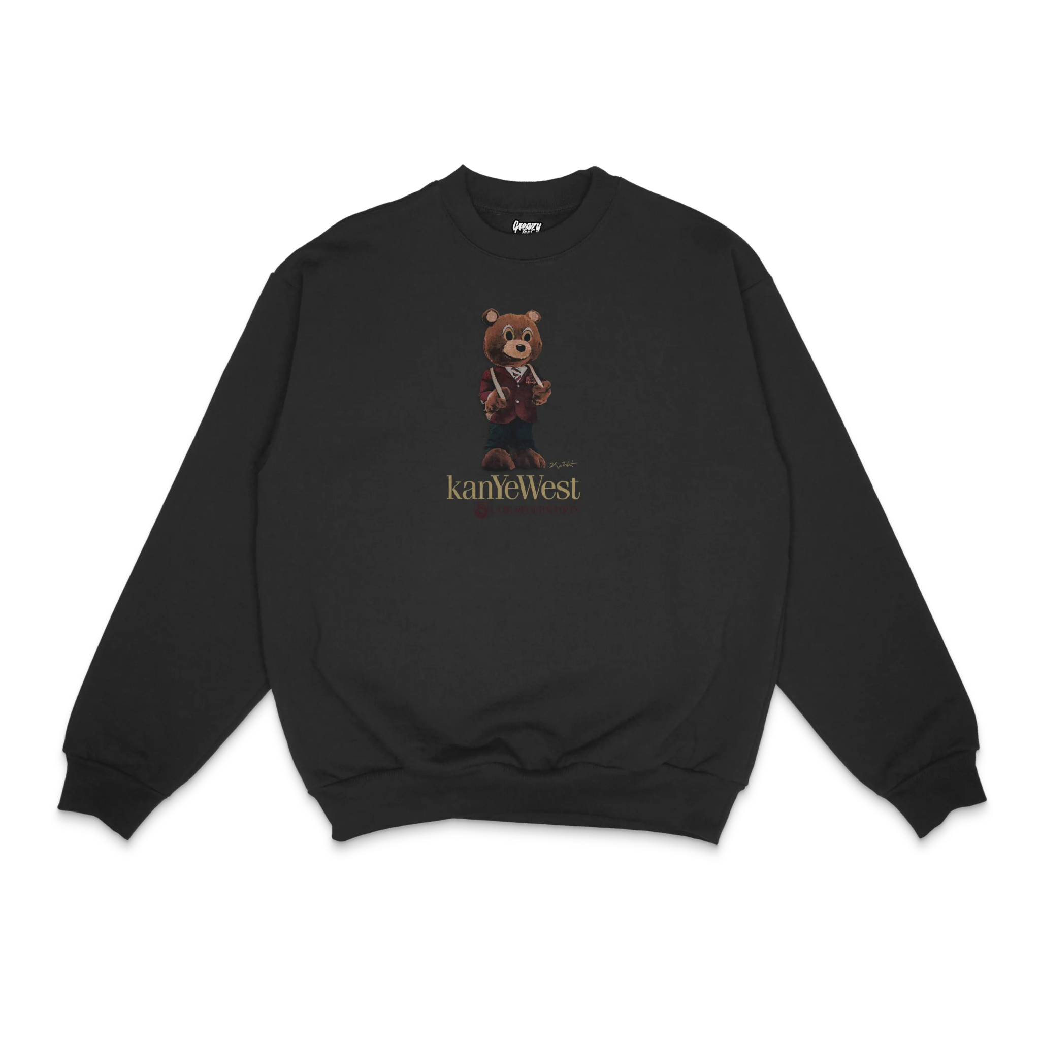 Kanye West Late Reg Polo Bear Crewneck Sweatshirt - Greazy Tees