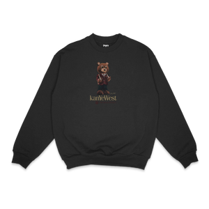 Kanye West Late Reg Polo Bear Crewneck Sweatshirt - Greazy Tees