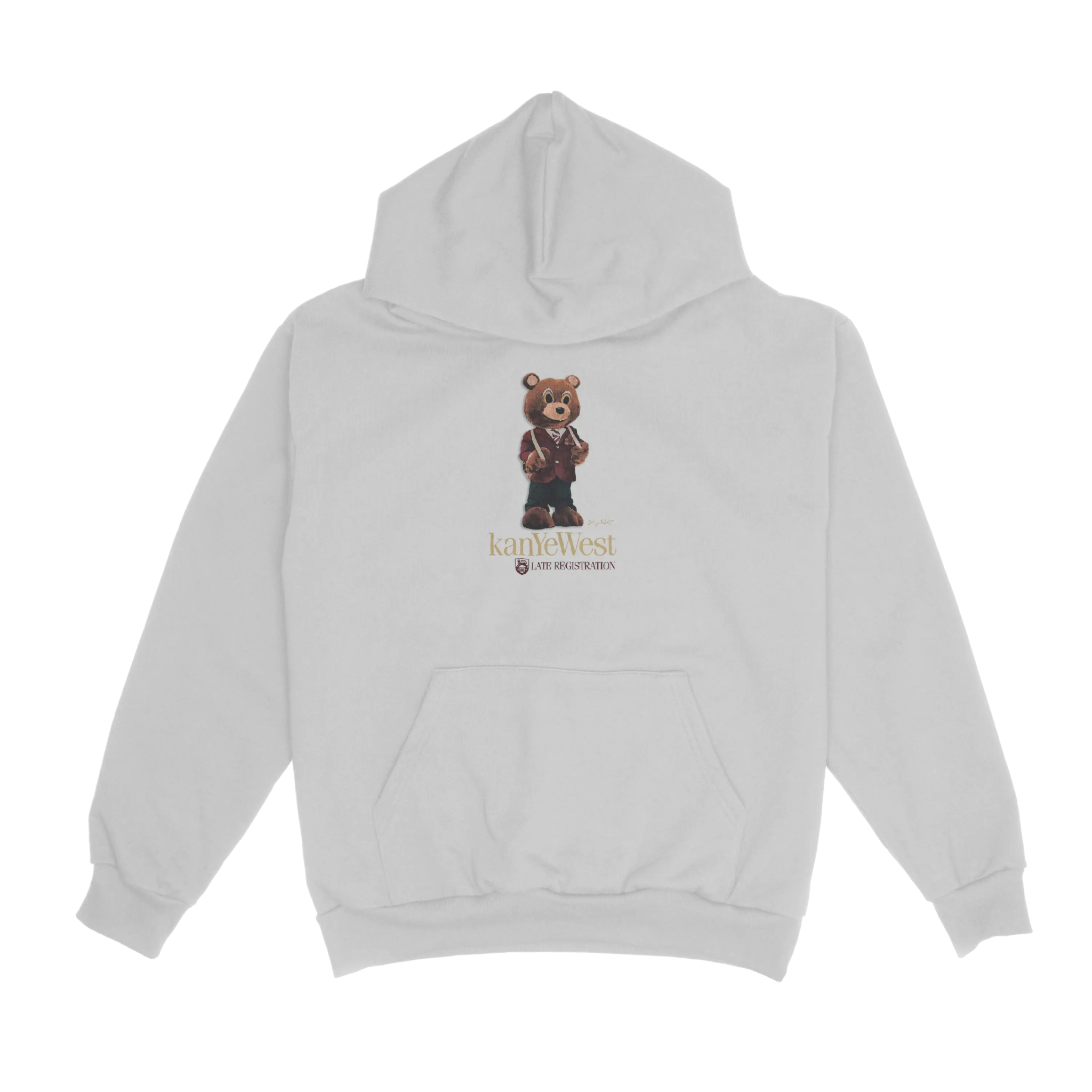 Kanye West Late Reg Polo Bear Hoody - Greazy Tees