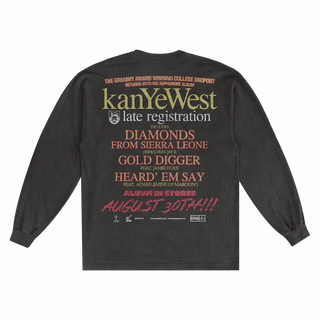 Kanye West Late Reg Polo Bear Long Sleeved Tee - Greazy Tees