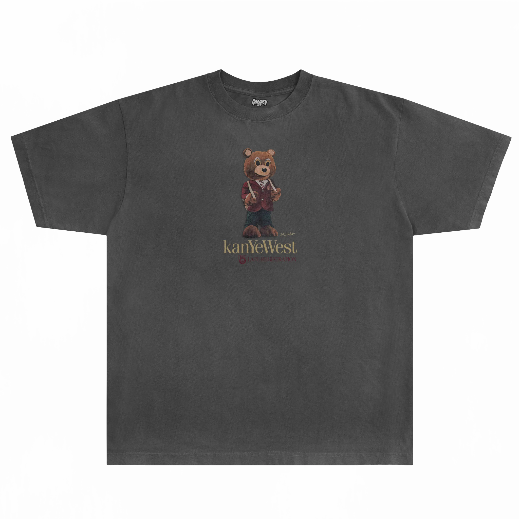 Kanye West Late Reg Polo Bear Tee - Greazy Tees