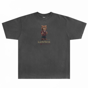 Kanye West Late Reg Polo Bear Tee - Greazy Tees