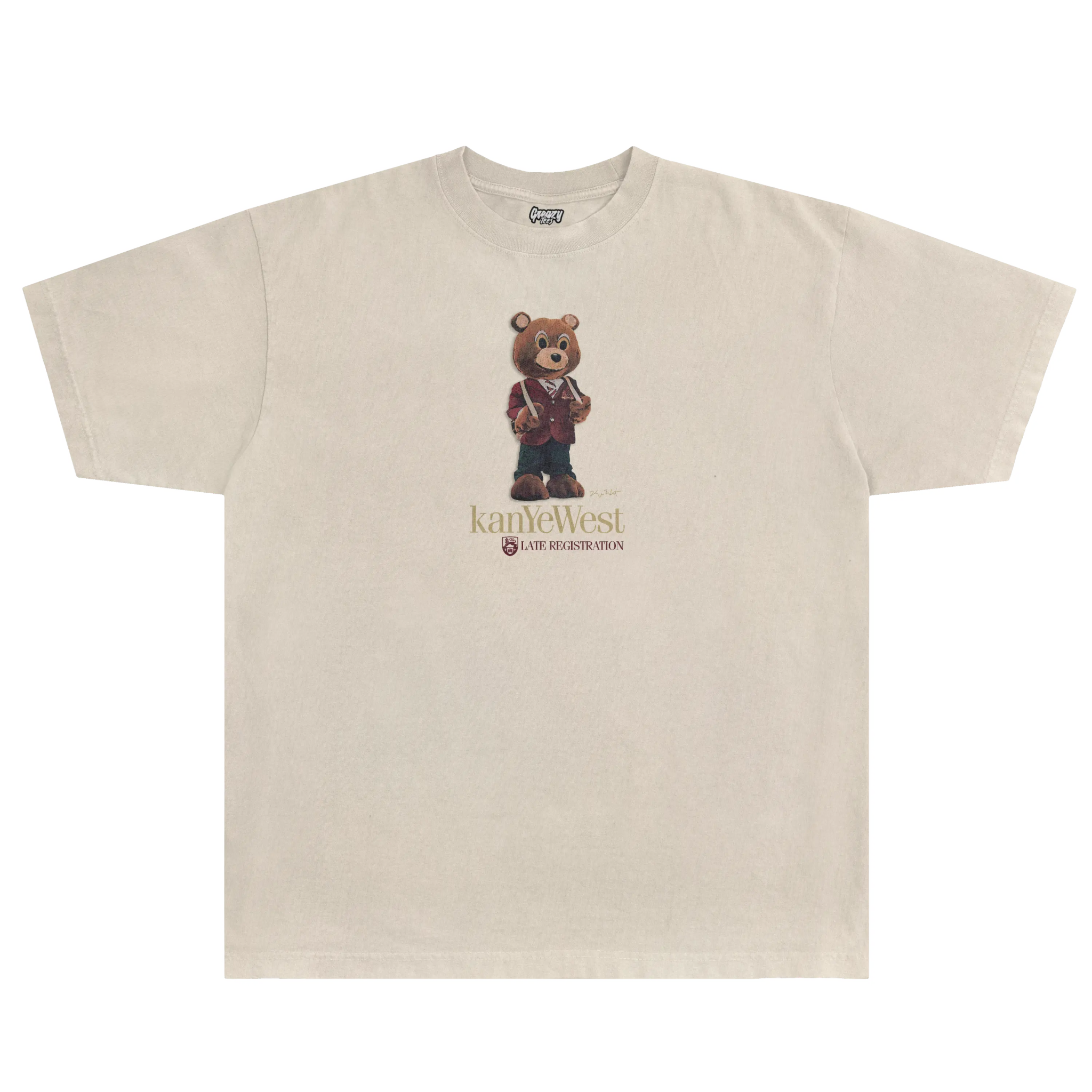 Kanye West Late Reg Polo Bear Tee - Greazy Tees