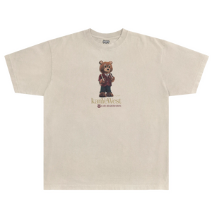 Kanye West Late Reg Polo Bear Tee - Greazy Tees