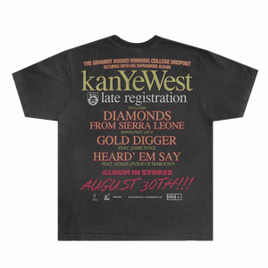 Kanye West Late Reg Polo Bear Tee - Greazy Tees