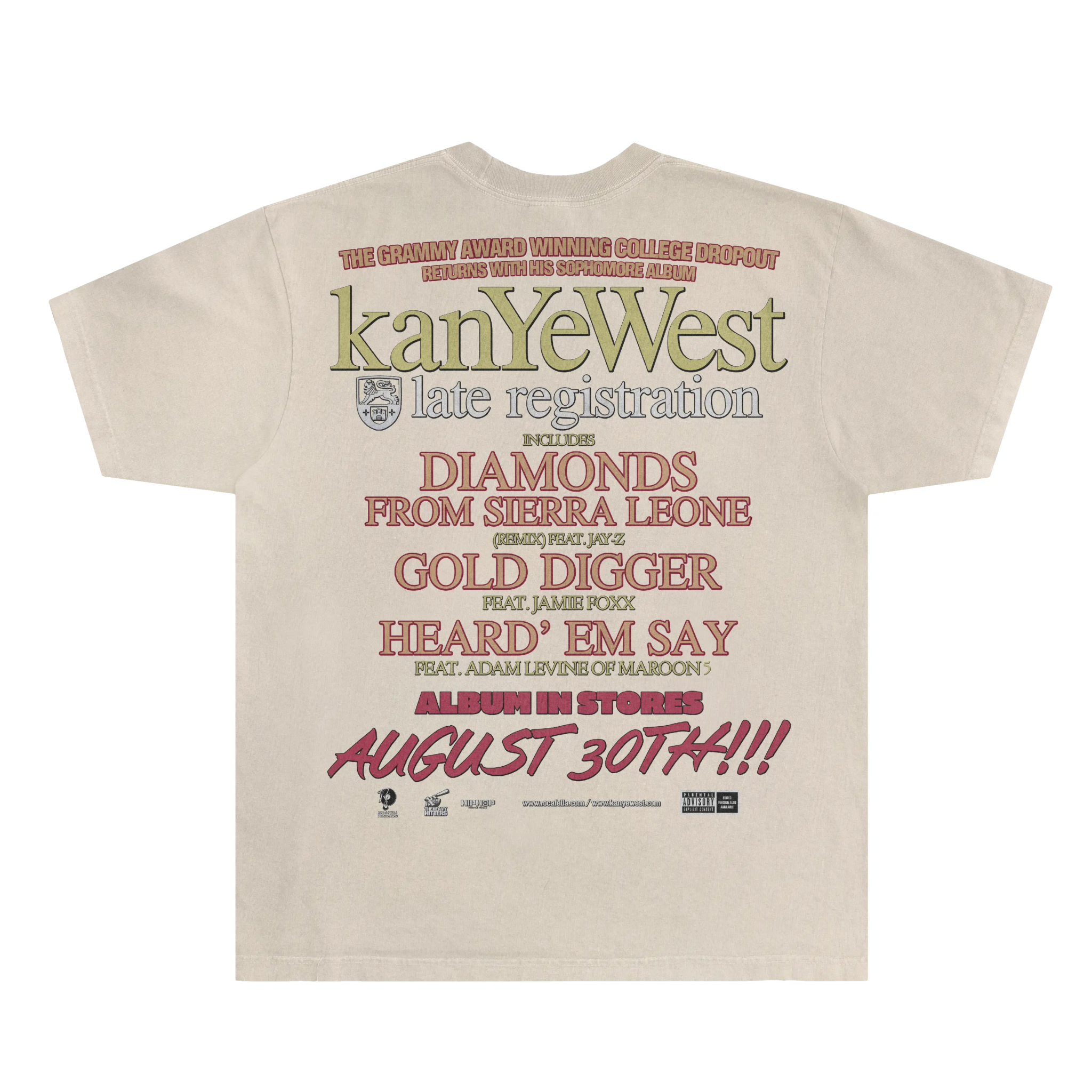 Kanye West Late Reg Polo Bear Tee - Greazy Tees