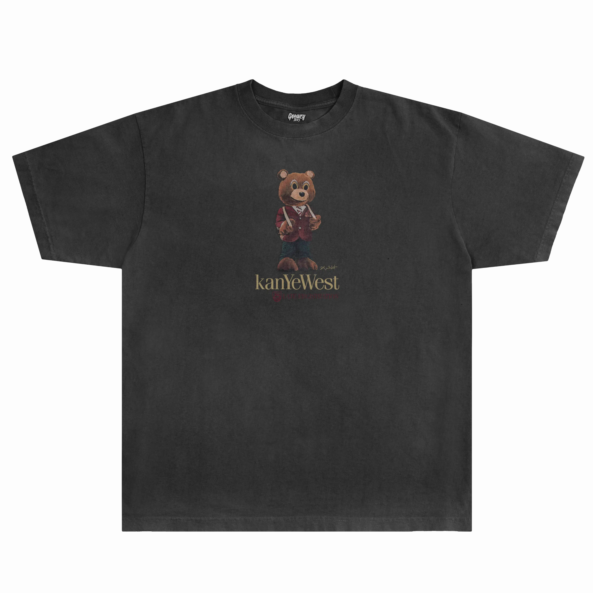 Kanye West Late Reg Polo Bear Tee - Greazy Tees