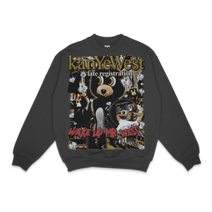 Kanye West Late Registration Crewneck Sweatshirt - Greazy Tees