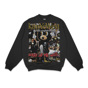 Kanye West Late Registration Crewneck Sweatshirt - Greazy Tees