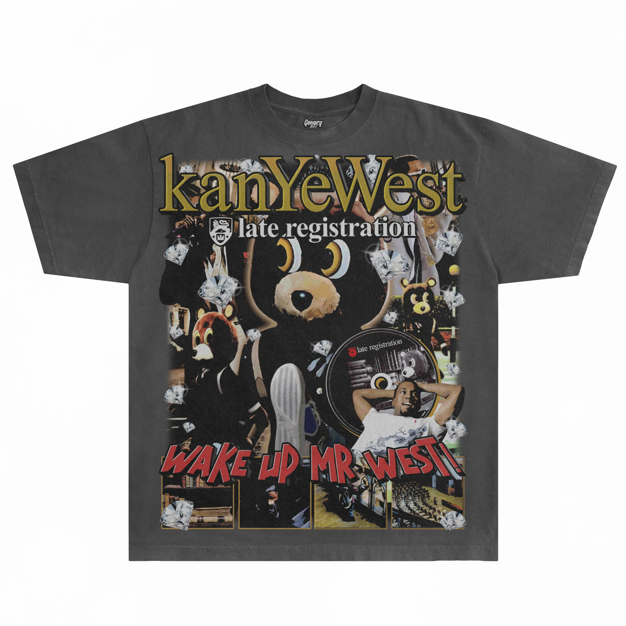 Kanye West Late Registration Tee - Greazy Tees