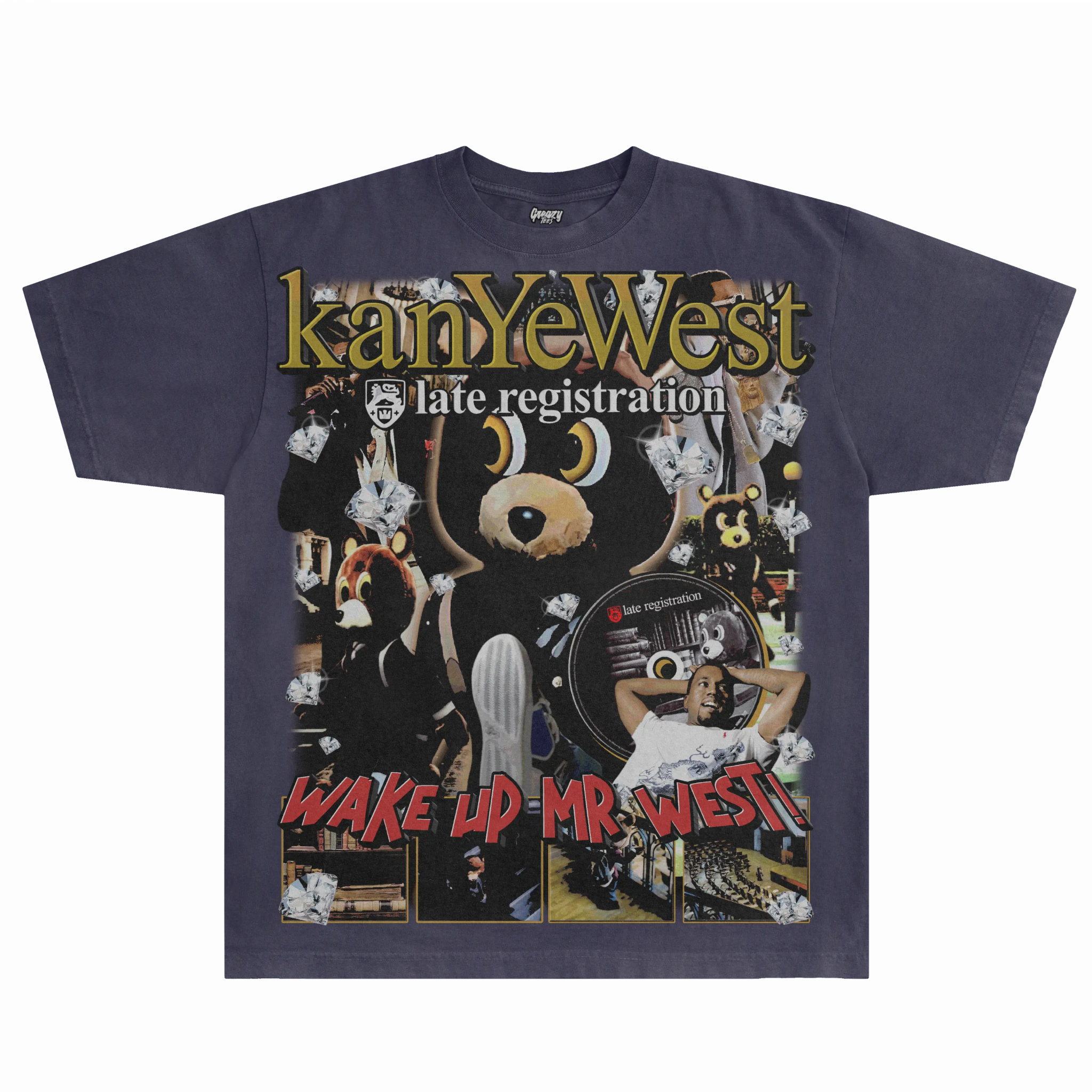 Kanye West Late Registration Tee - Greazy Tees