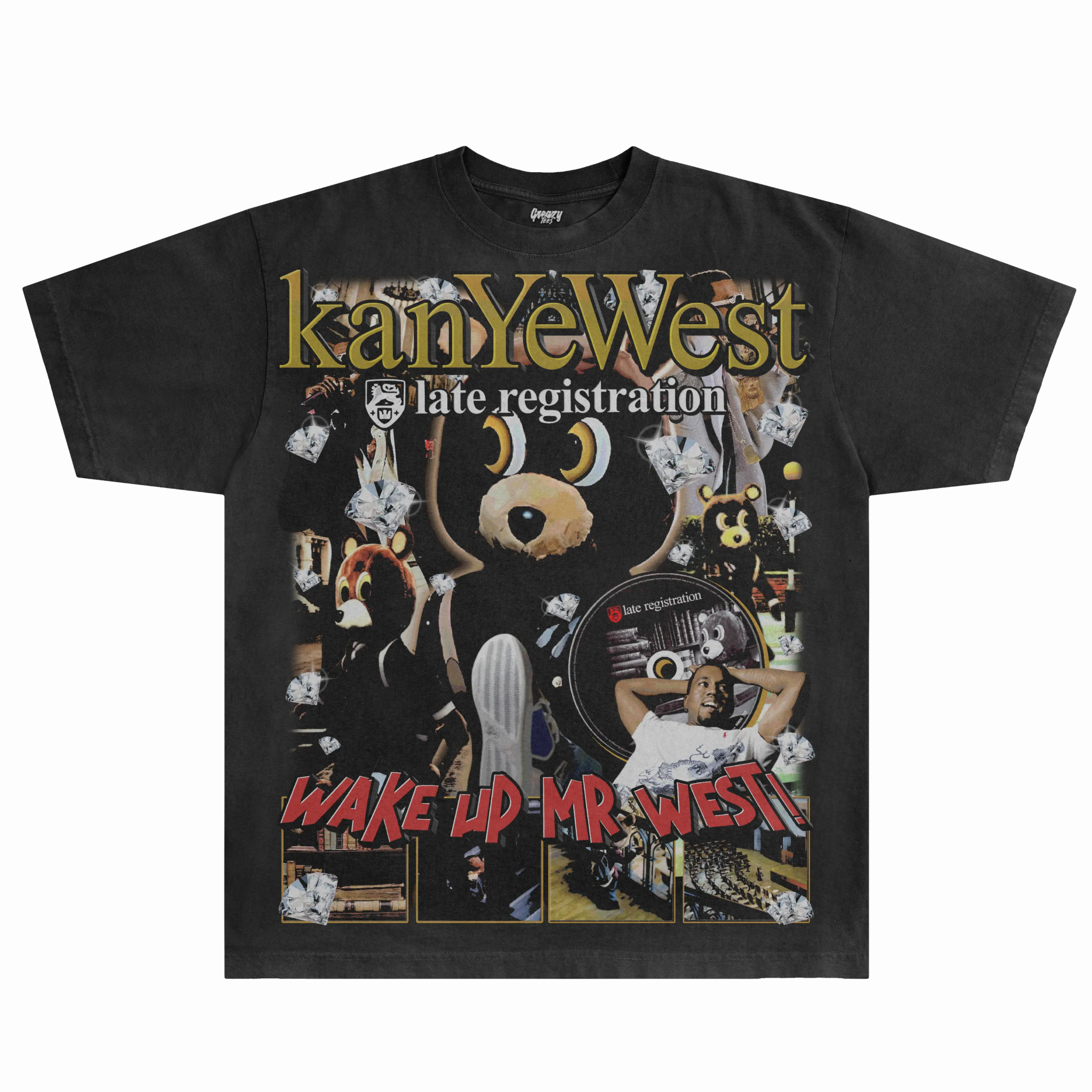 Kanye West Late Registration Tee - Greazy Tees