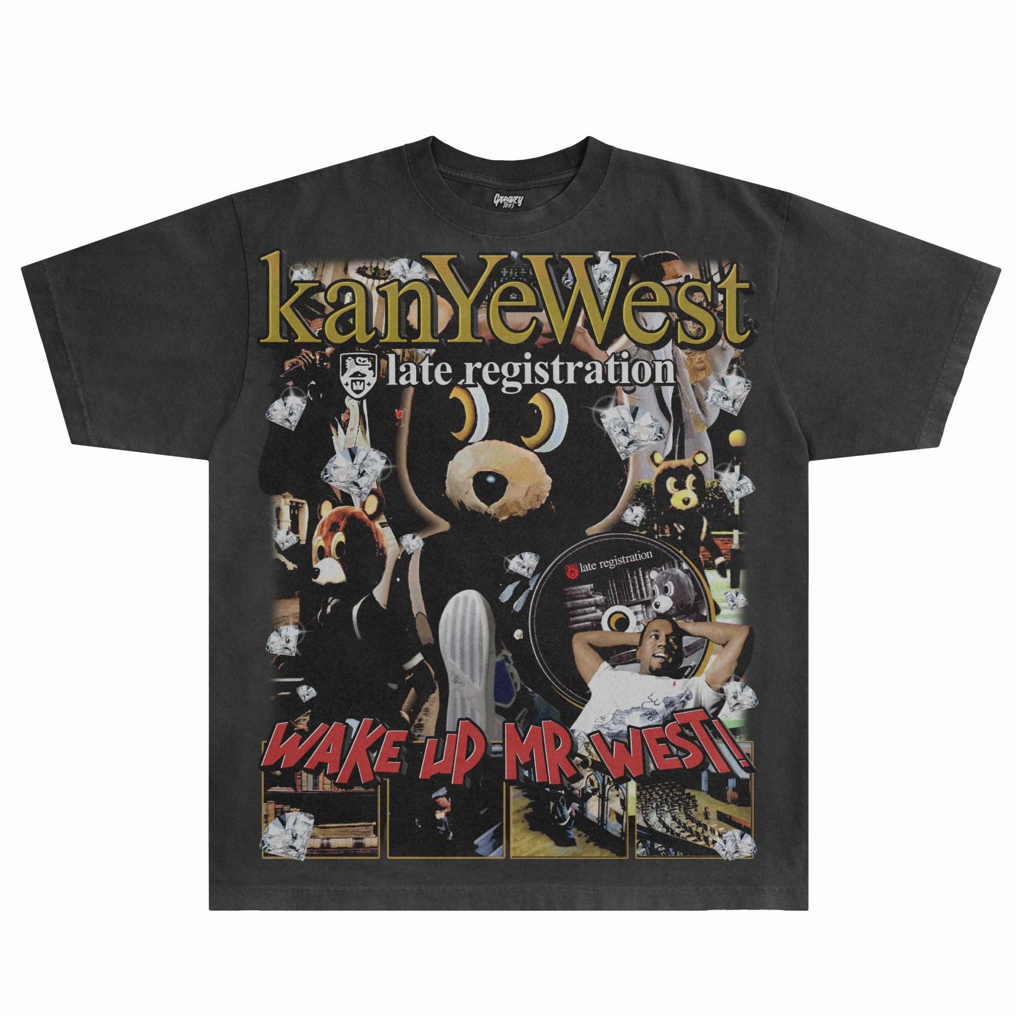 Kanye West Late Registration Tee - Greazy Tees