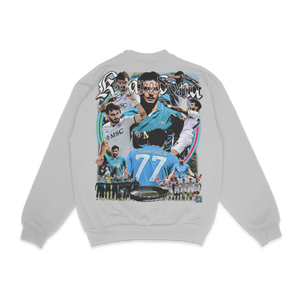 Khvicha Kvaratskhelia Napoli Crewneck Sweatshirt - Greazy Tees