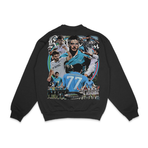 Khvicha Kvaratskhelia Napoli Crewneck Sweatshirt - Greazy Tees