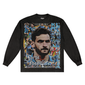 Khvicha Kvaratskhelia Napoli Long Sleeved Tee - Greazy Tees