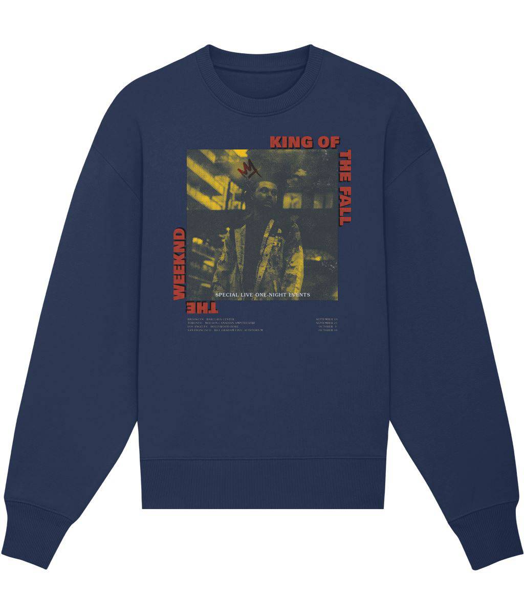 King Of The Fall Sweatshirt - Greazy Tees