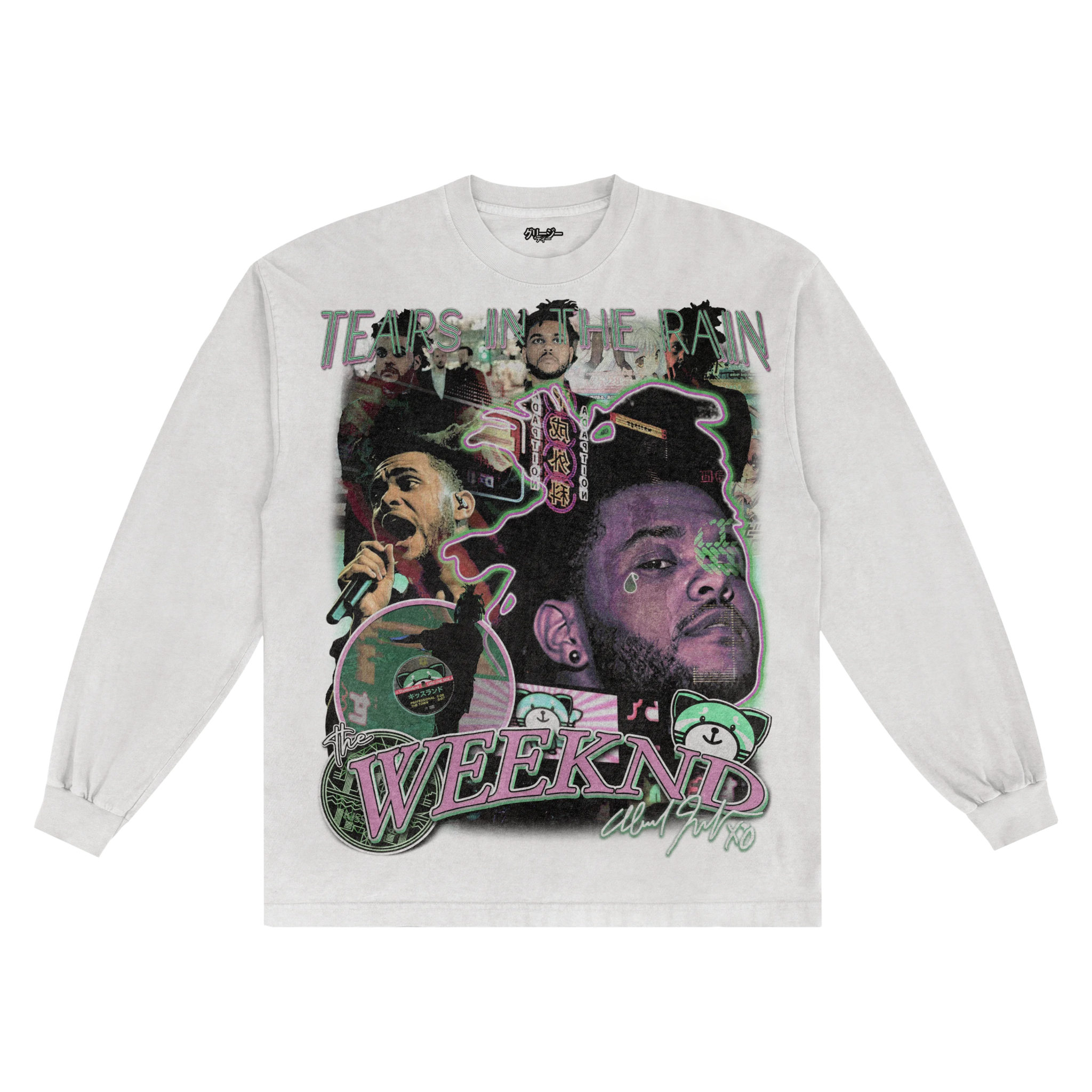 Kiss Land Long Sleeved Tee - Greazy Tees